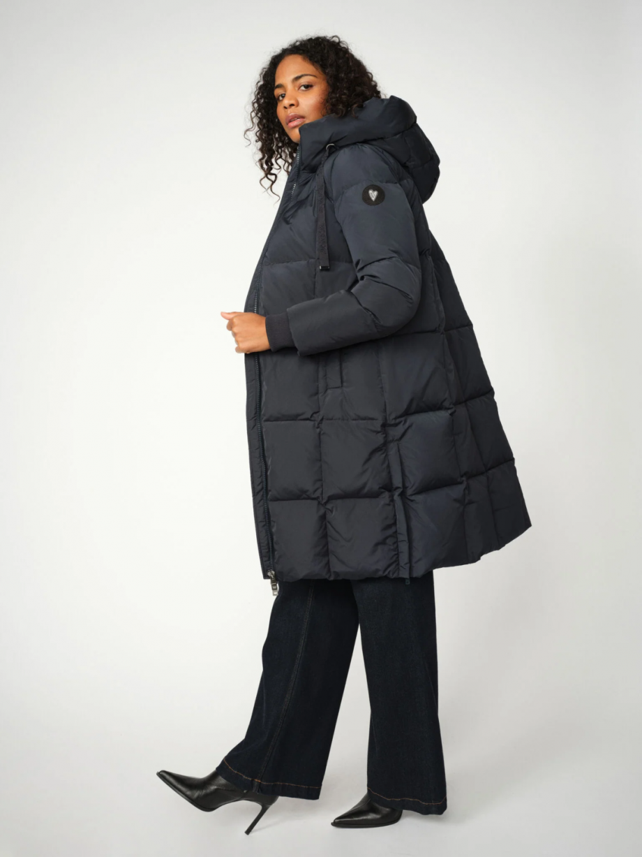 Nova square down coat - Navy