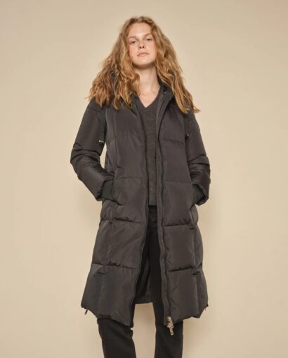 Nova square down coat - Black