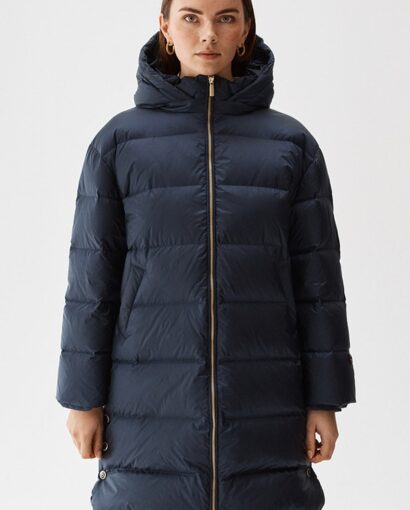Farida down coat - Marine
