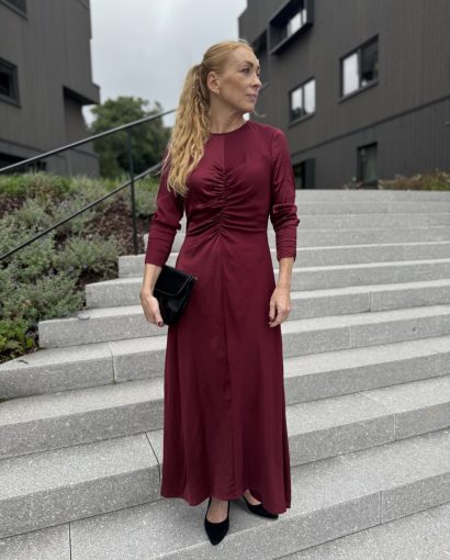 Arwen long dress - Cabernet