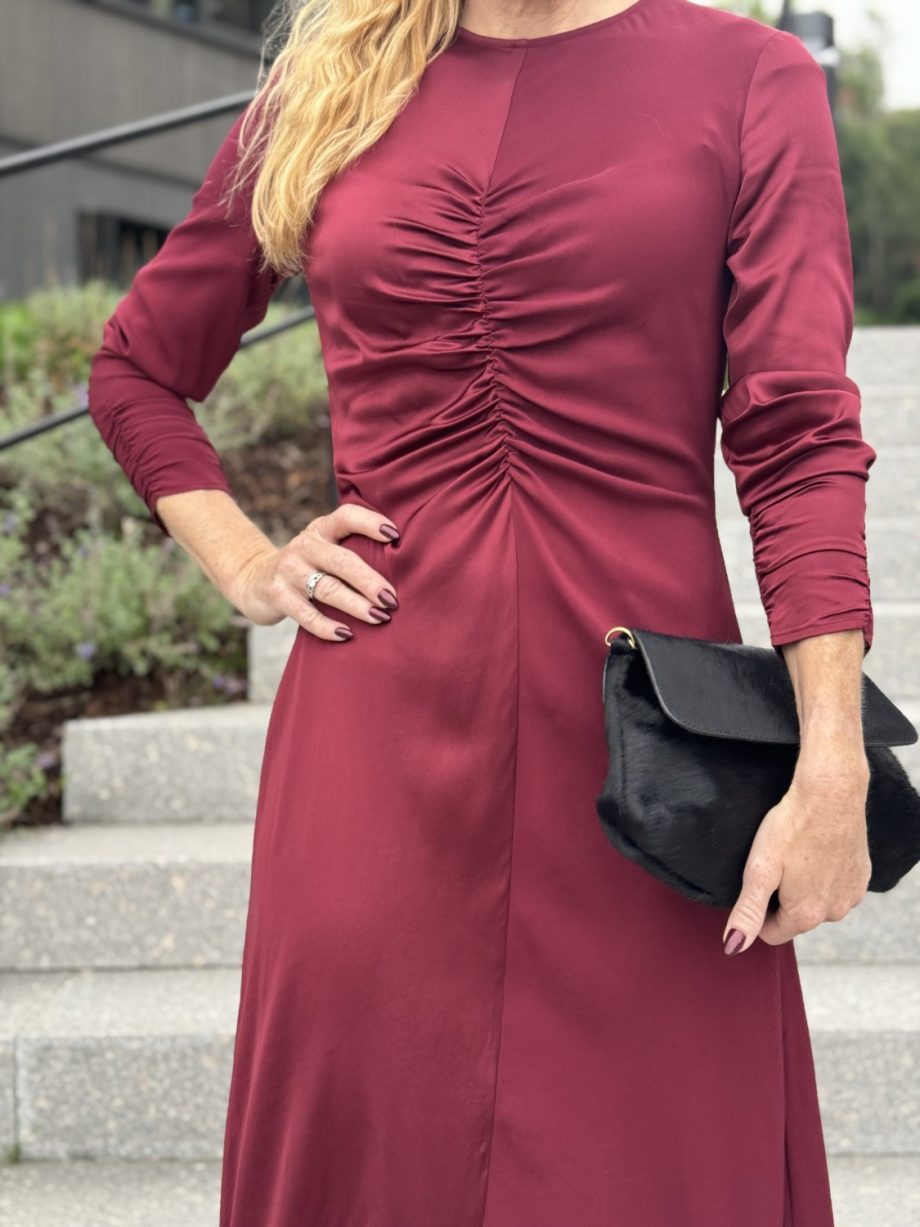 Arwen long dress - Cabernet