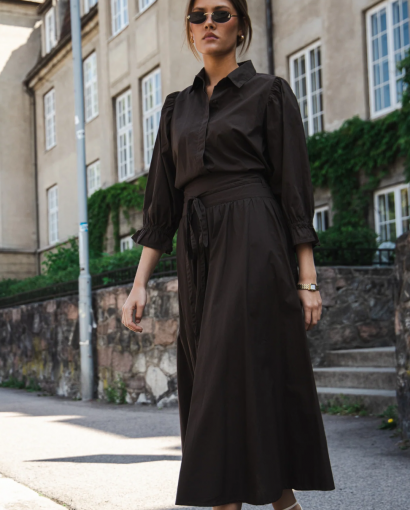 Astrid skirt - Chocolate