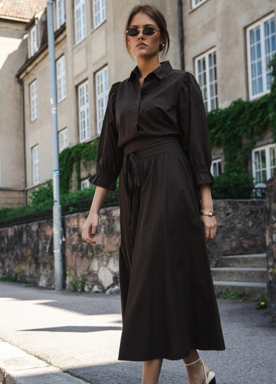 Astrid skirt - Chocolate