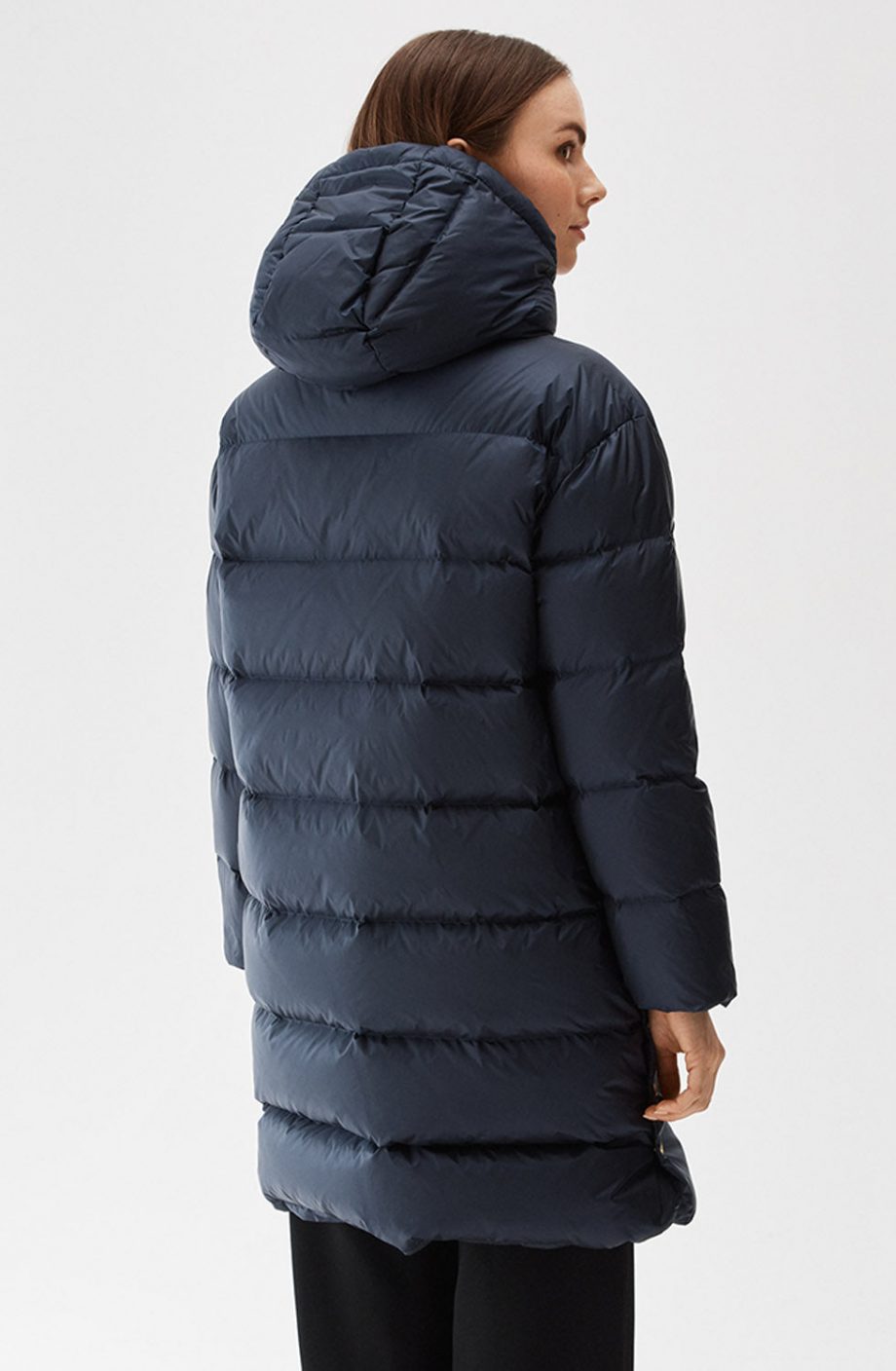 Farida down coat - Marine