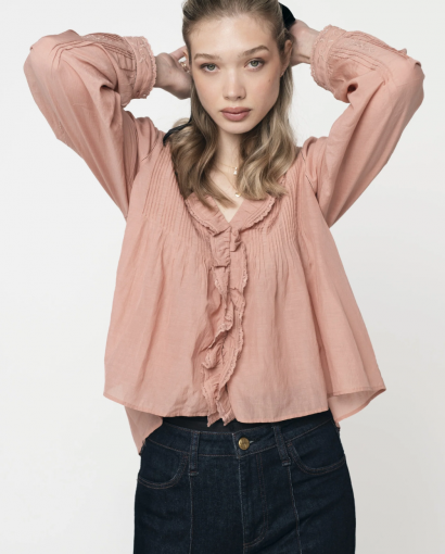 Elliot blouse - Dusty pink