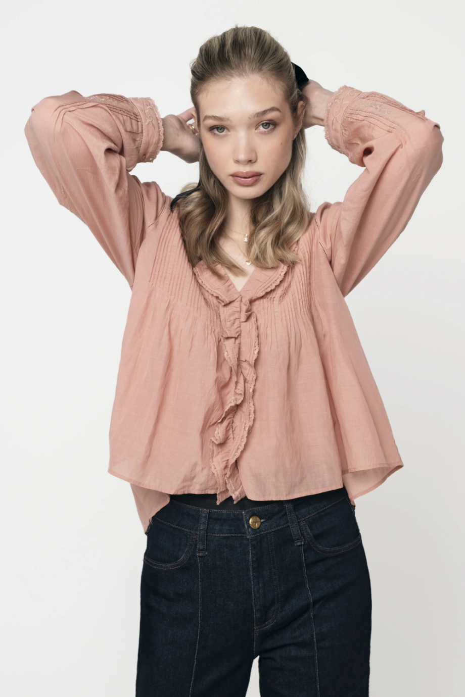 Elliot blouse - Dusty pink