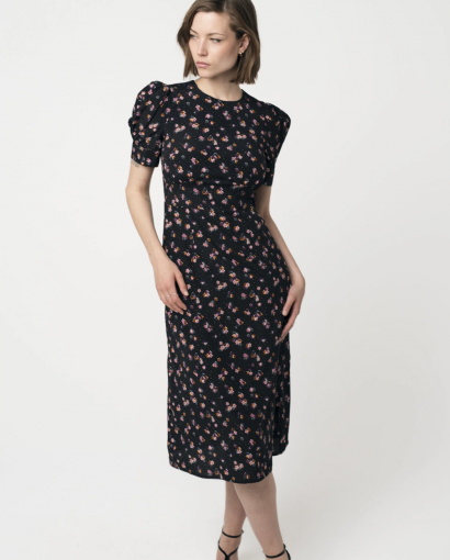 Noah phyllis dress - Black