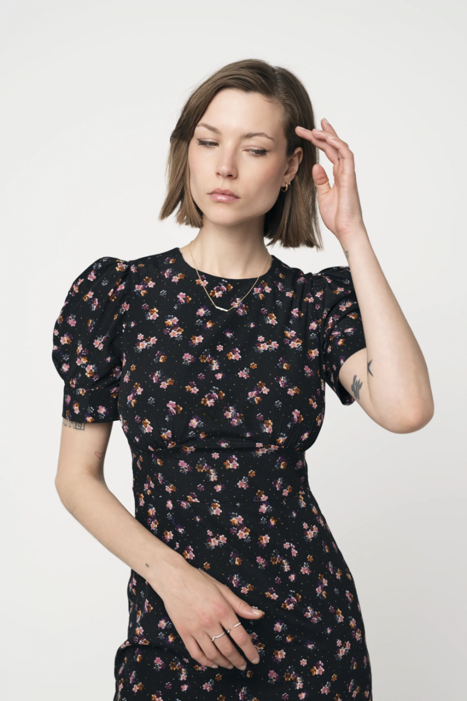 Noah phyllis dress - Black