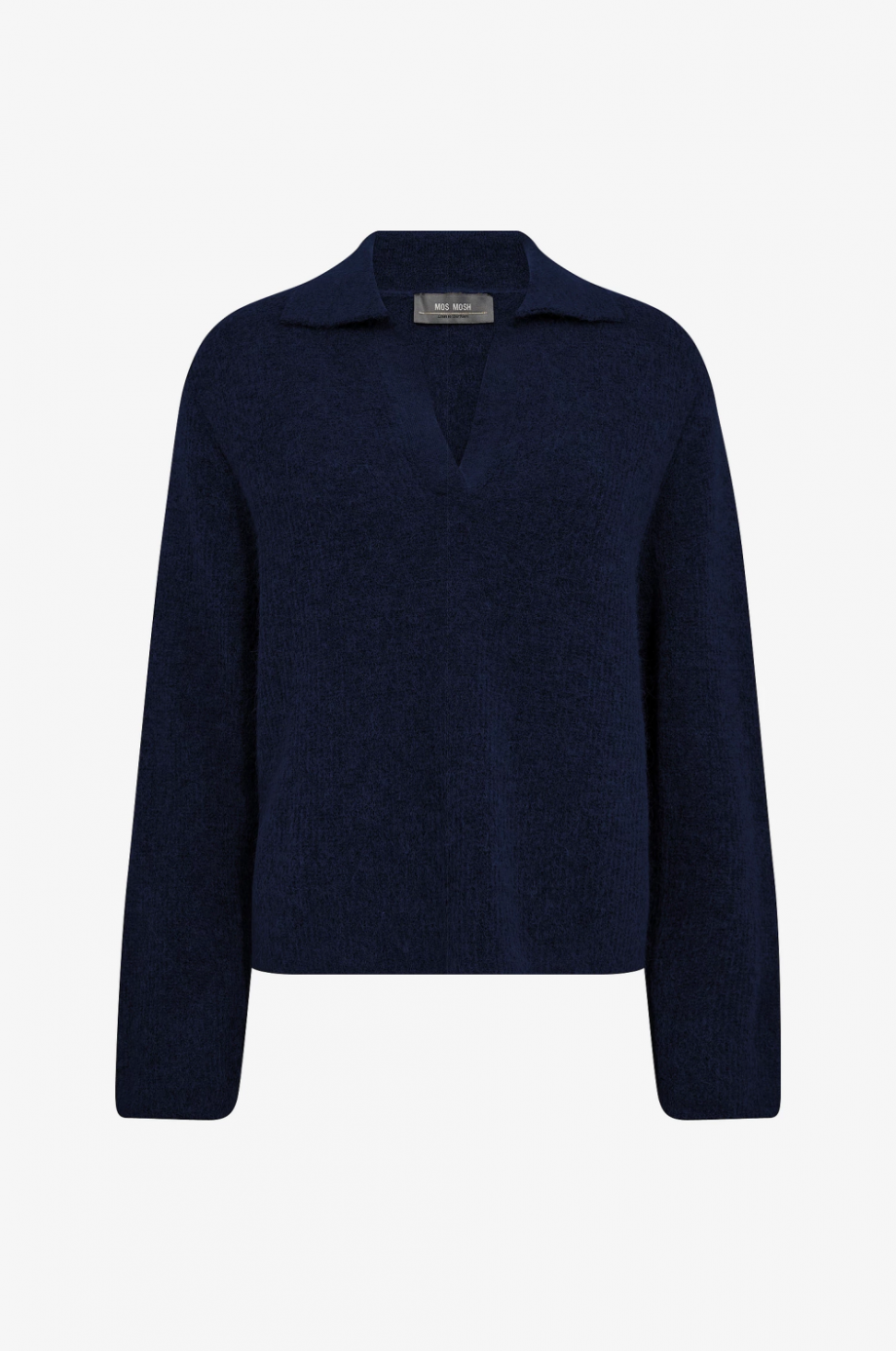 Thora Aidy polo knit - Maritime blue