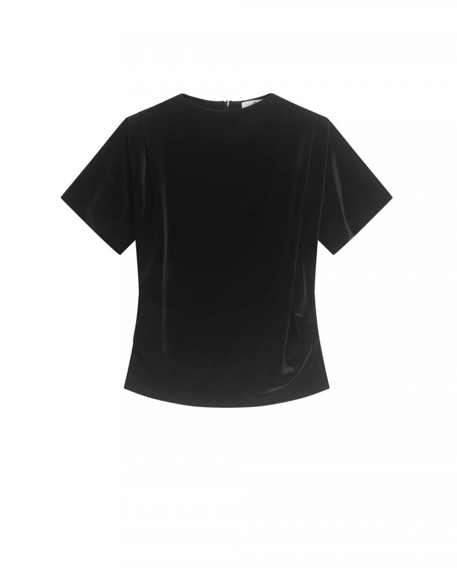 Renee velvet top - Black