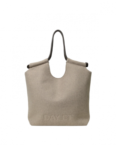Day Woolen tote - Brindle