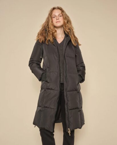 Nova square down coat - Black
