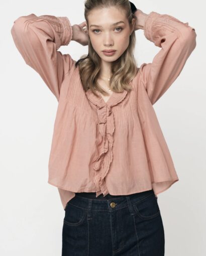 Elliot blouse - Dusty pink