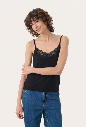 Nataliene singlet - Black