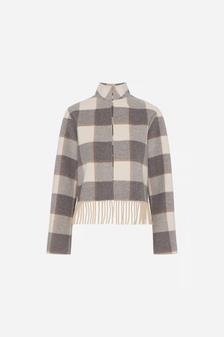 Edith jacket - Cream check