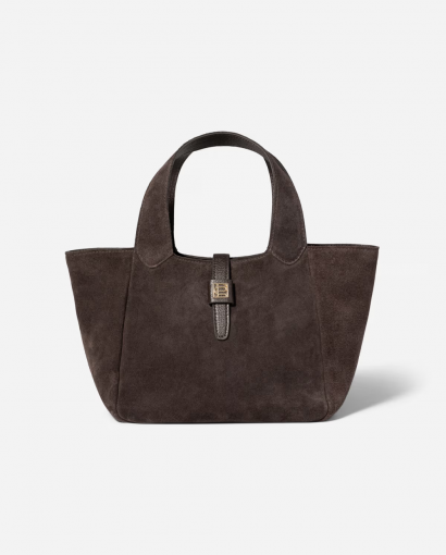 Lucille tote bag smal - Dark brown