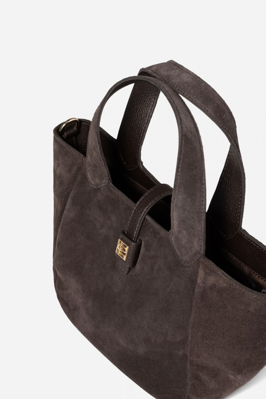 Lucille tote bag smal - Dark brown