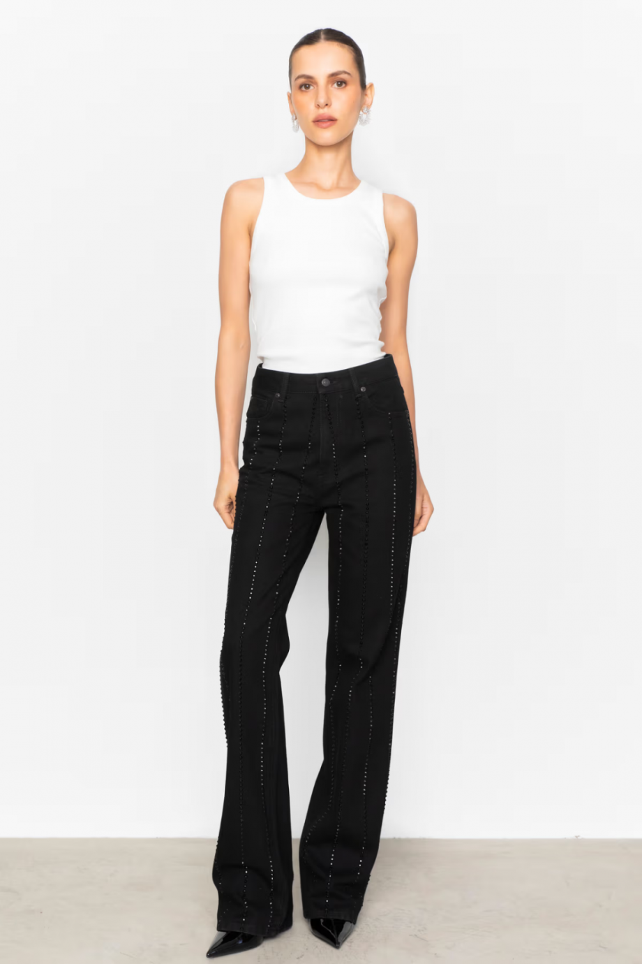 Luca embellished jeans - Black