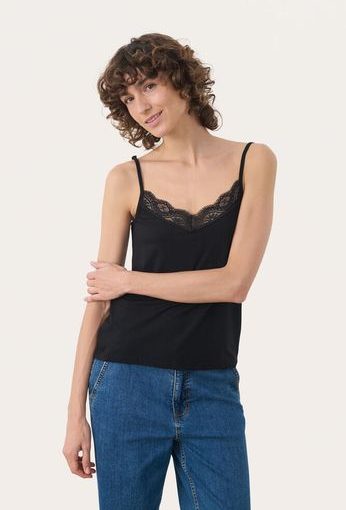 Nataliene singlet - Black