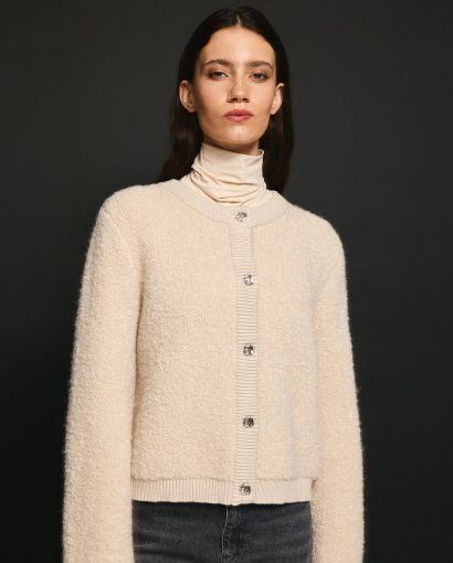Nerida knit jacket - Oatmeal