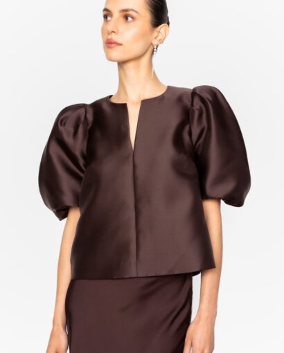 Maeve blouse - Dark brown