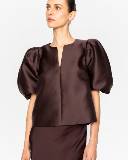 Maeve blouse - Dark brown