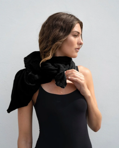 Cortina Luxury scarf - Black