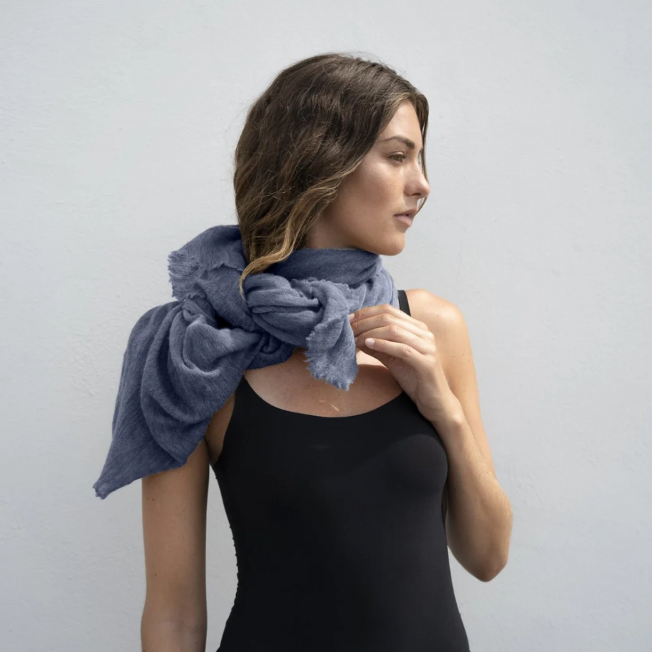Cortina Luxury scarf - Blue