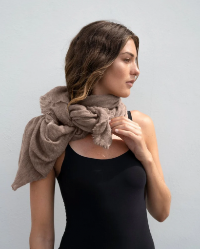 Cortina Luxury scarf - Taupe