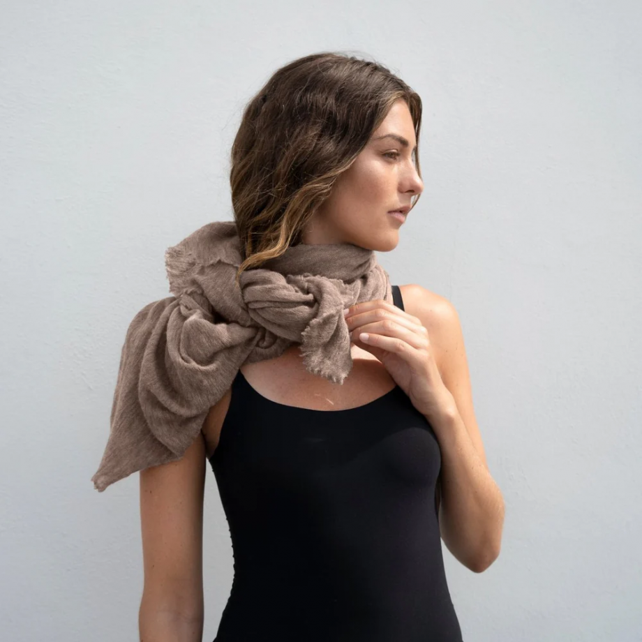Cortina Luxury scarf - Taupe