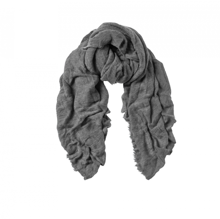 Cortina Luxury scarf - Mid grey