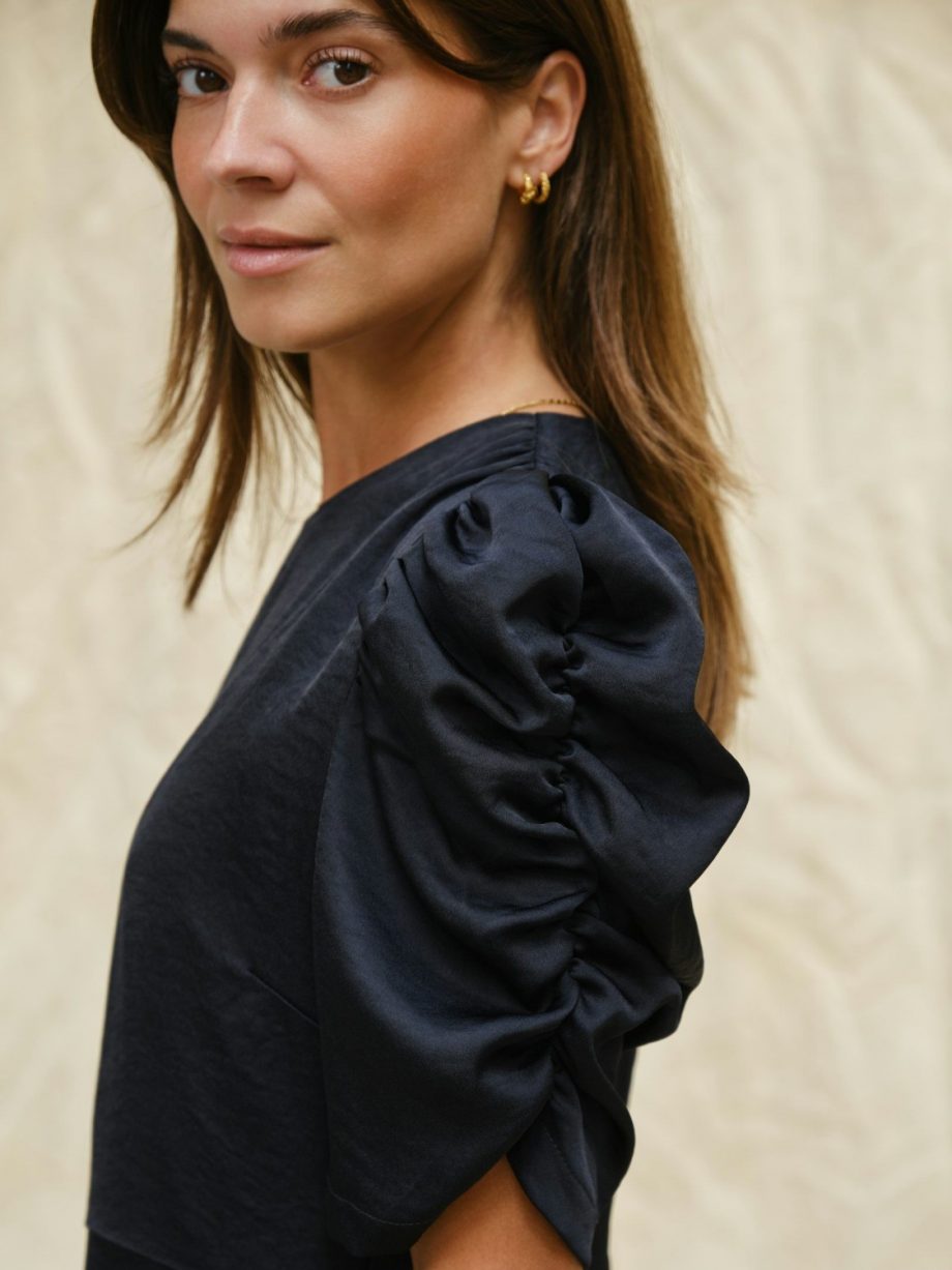 Benuti solid dress - Navy