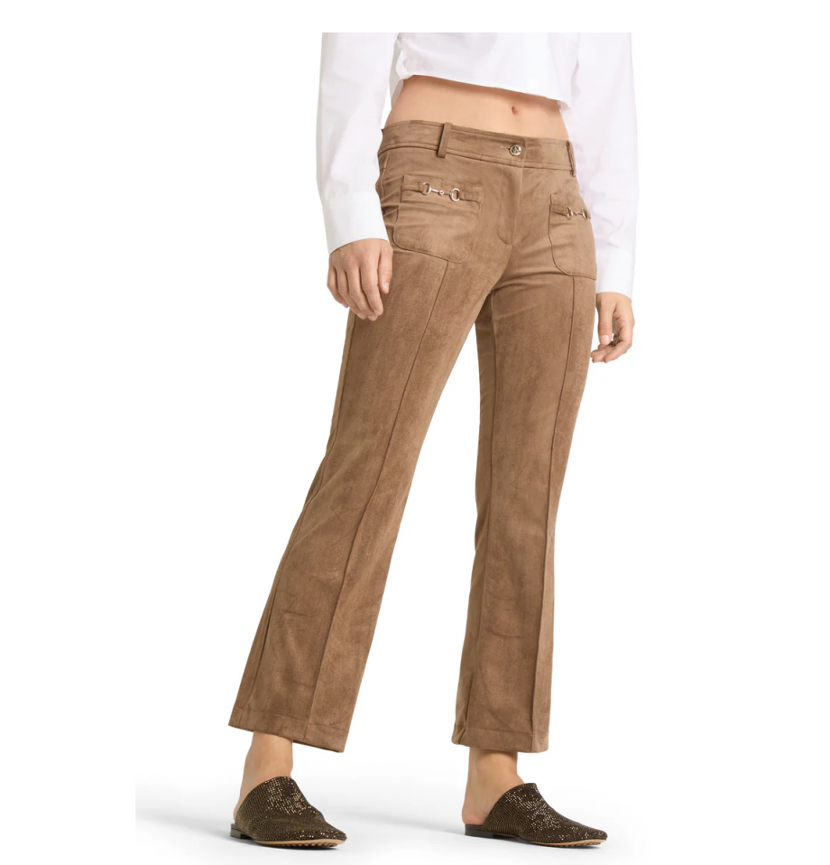 Farah patched - Mocca mousse