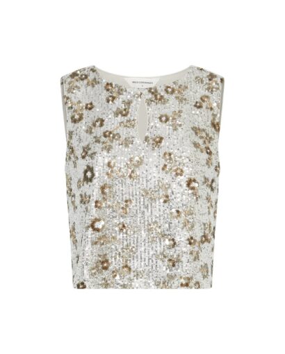 Magnolia SL top - Silver/T coco