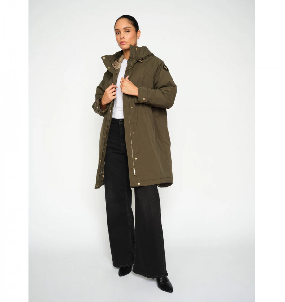 Cali Parka coat - Forest night