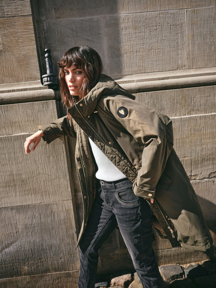 Cali Parka coat - Forest night