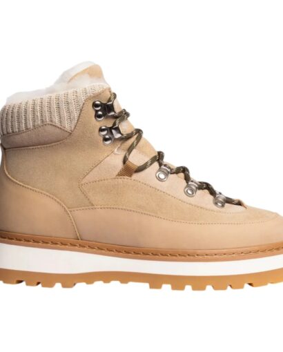 Tag cap boots - Golden sand