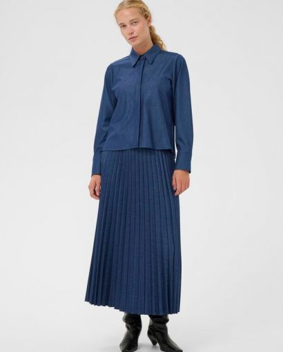 Cherrie shirt - Dark denim