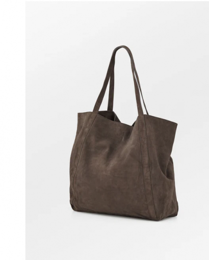 Suede Eden Bag - Hot fudge Brown