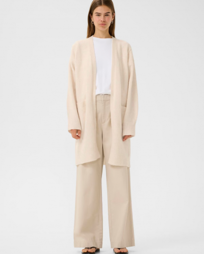 Guni Cardigan - Whisper white melange