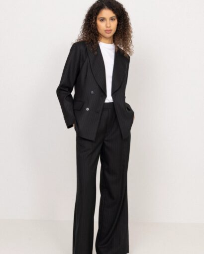 Francis - Pinstripe Black