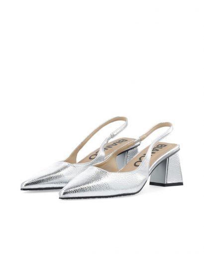 BiaMaralyn slingback - Metallic silver