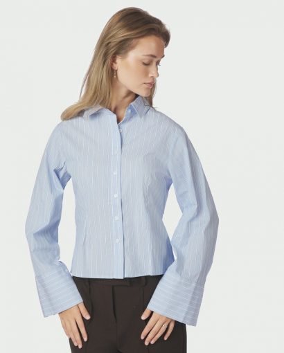 Rosa stripe shirt - Light blue