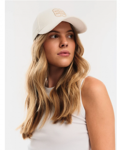 Philly Cord cap - White