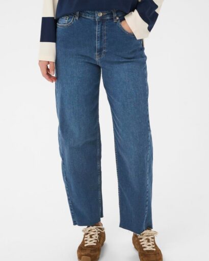 Adelena jeans - Medium dark blue denim
