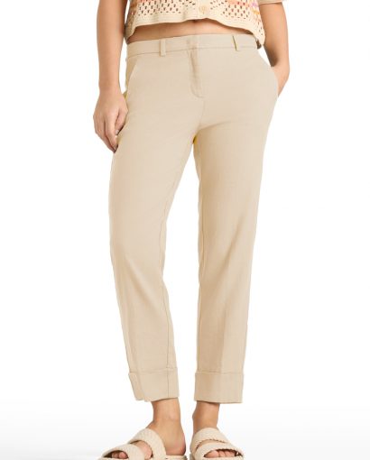 Krystal linen - Biscuit suede