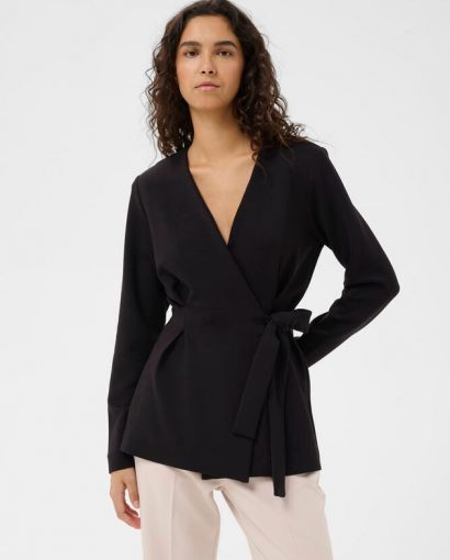 Simi Vincent belt jacket - Black