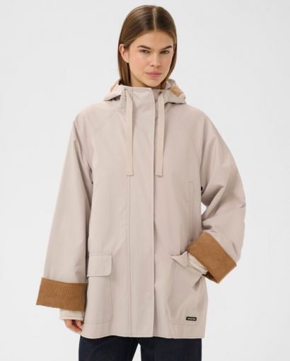 Gracelynn hooded jacket - Chateau Gray