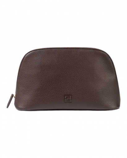 Cosmetic Pouch Large - Dark Brown