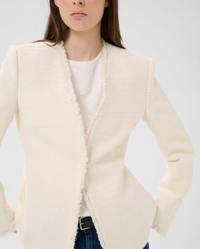 Cheyanne blazer - Whisper white